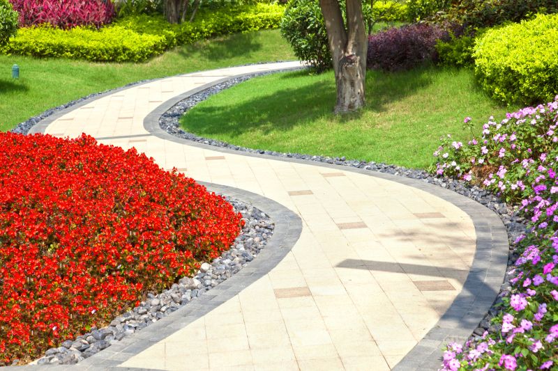 Decorative Paver Walkway
